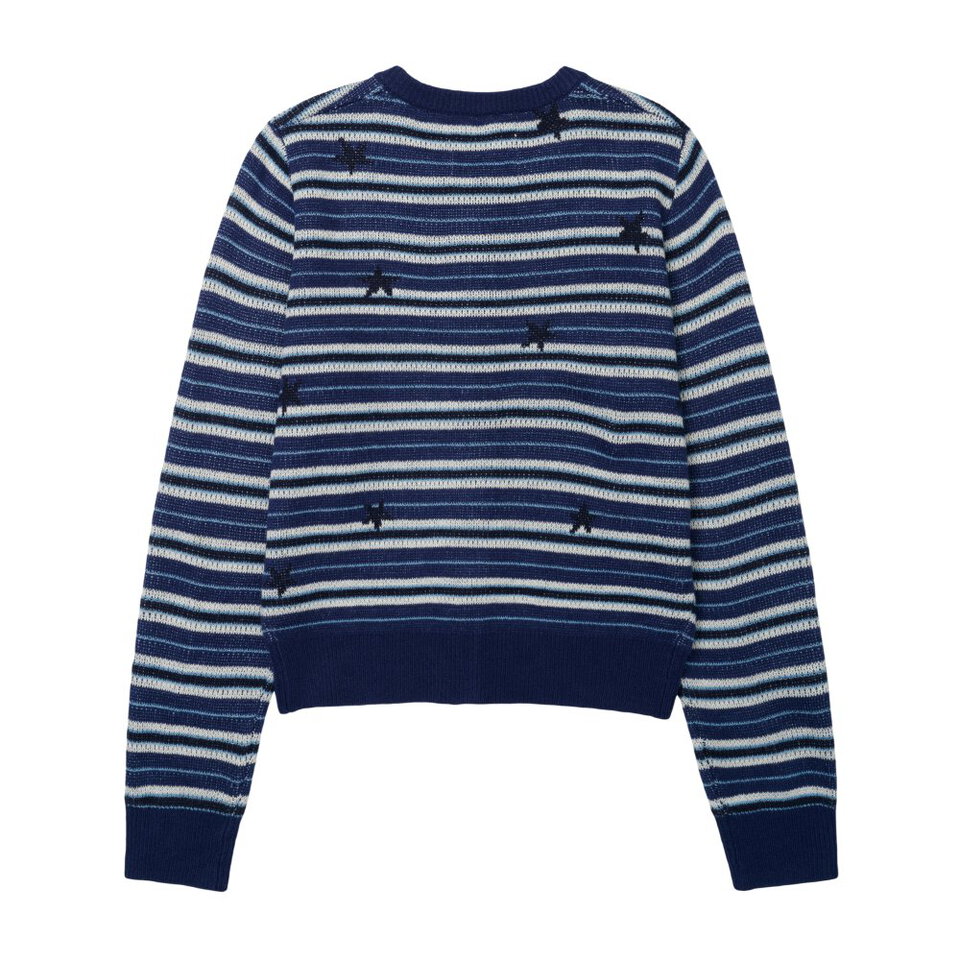 AMES0601-262 條紋針織外套 STARRY STRIPE CARDIGAN
