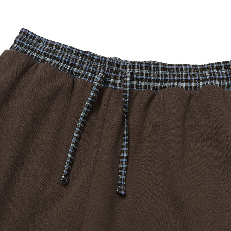 AMES1601-262 捲邊格紋運動褲 52 CHECK ROLL-UP SWEATPANTS
