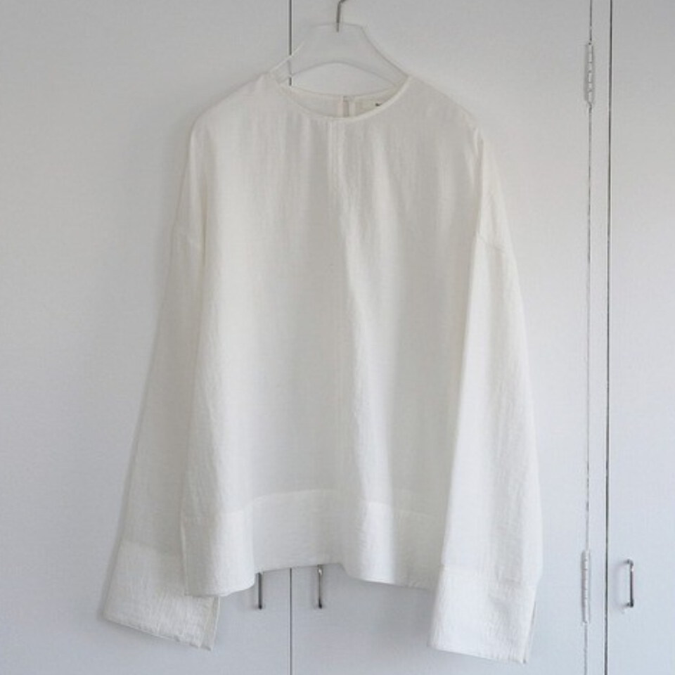 Scarf Layered Blouse