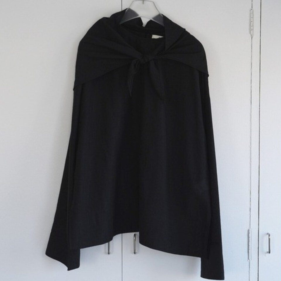 Scarf Layered Blouse