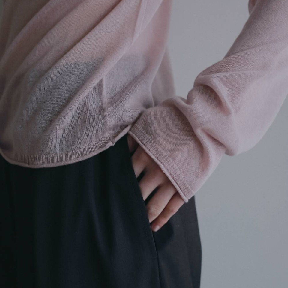 針織polo衫 SHEER POLO KNIT