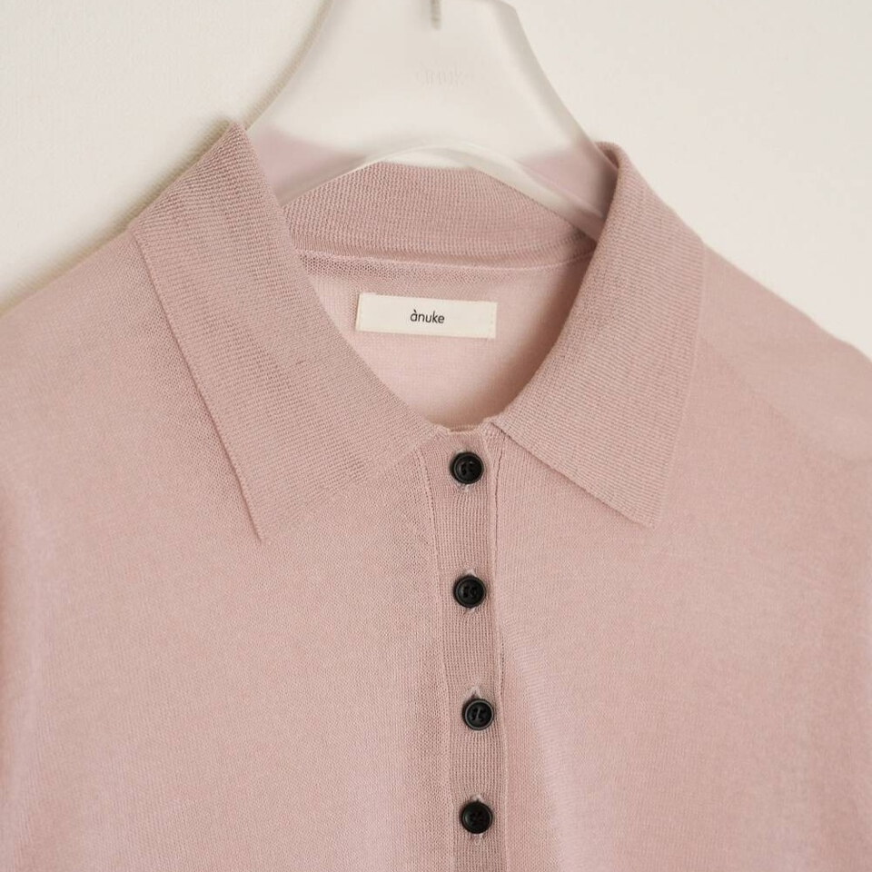 針織polo衫 SHEER POLO KNIT
