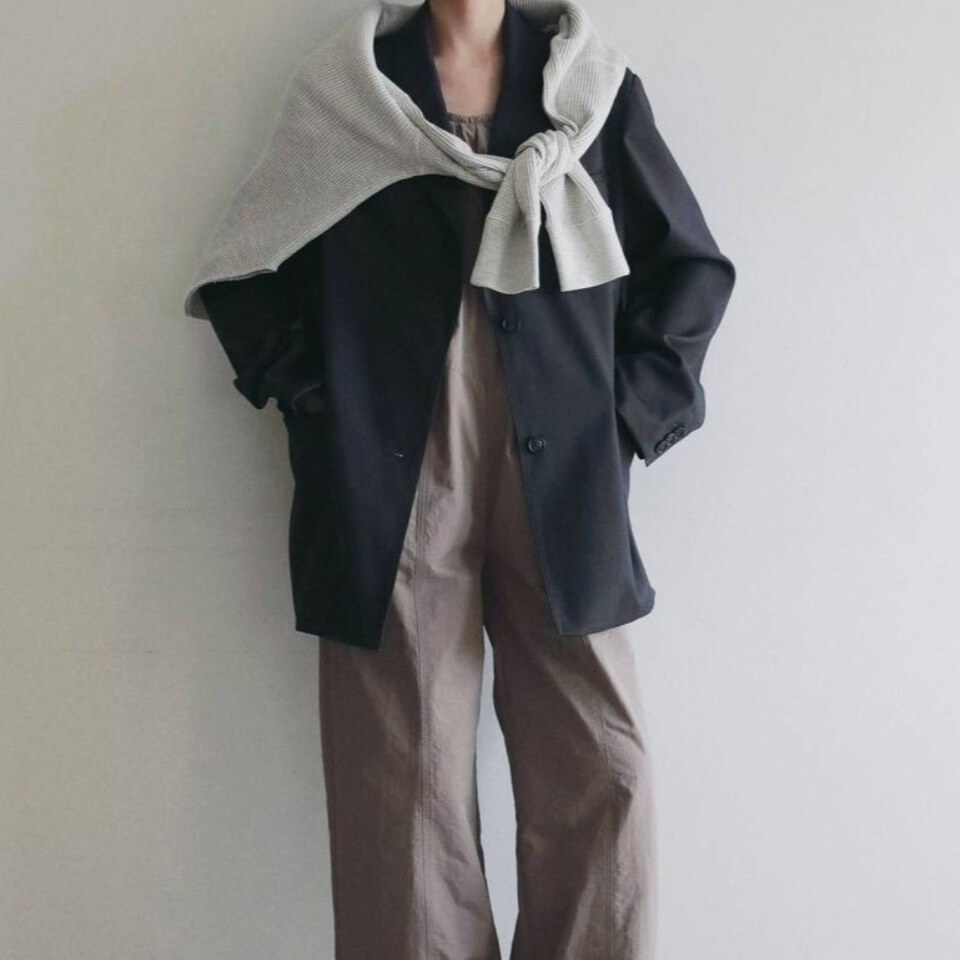寬版西裝外套 Hightwist Over Jacket