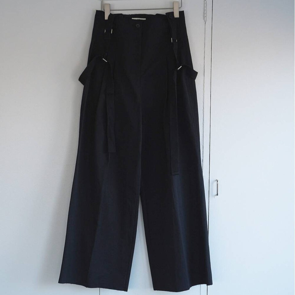 Suspenders Wide Pants