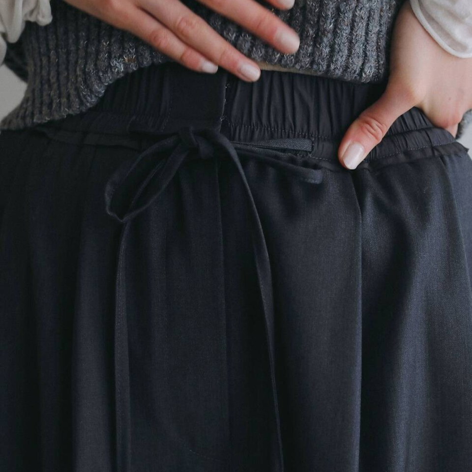 拼接剪裁五分褲 Hightwist Half Pants