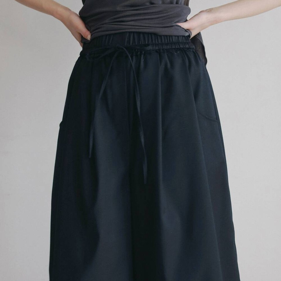 拼接剪裁五分褲 Hightwist Half Pants