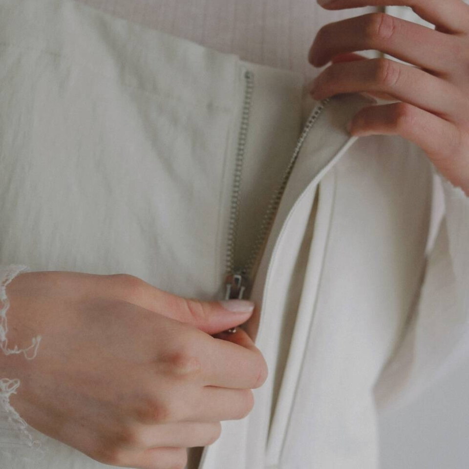 斜紋棉吊帶褲 Cotton Wide Salopette