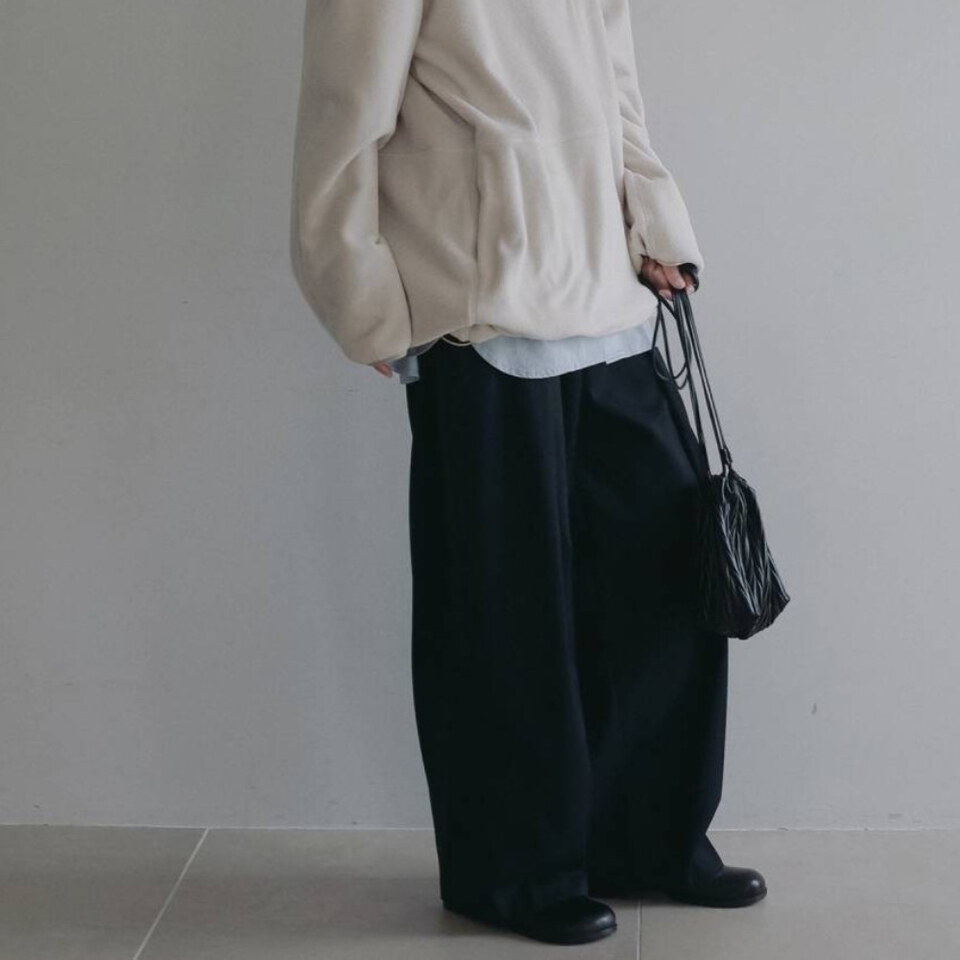 束口包 Ecoleather Pleats Purse
