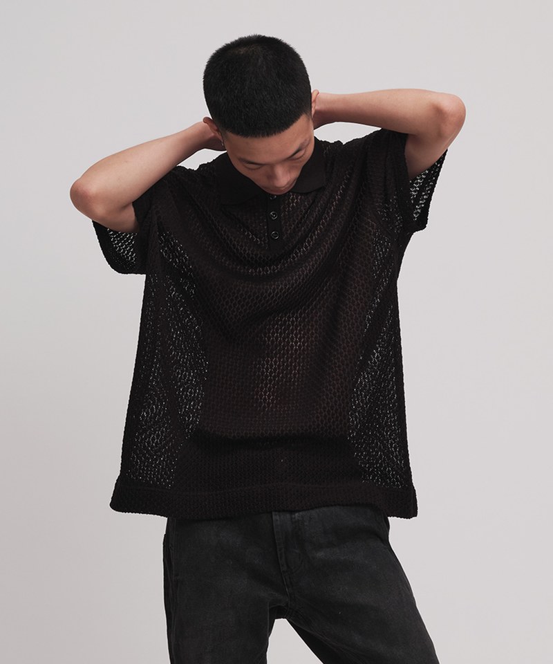 針織POLO衫 Knit Polo Shirt