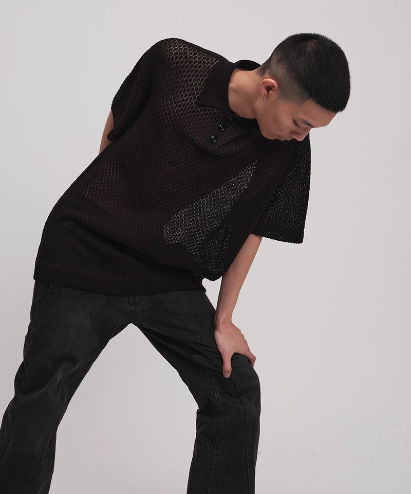 針織POLO衫 Knit Polo Shirt