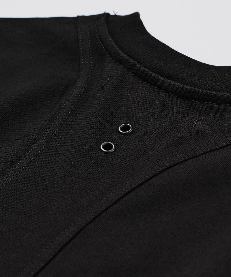 弧線剪接背心 Cropped Vest
