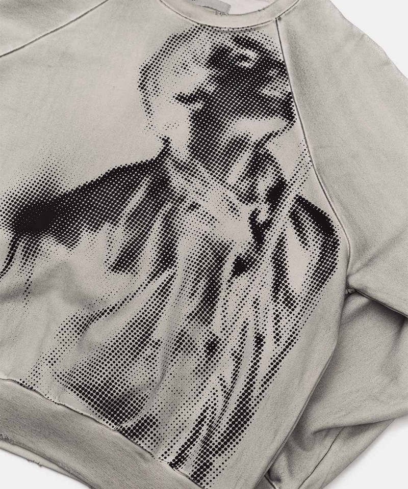 印花大學Tee Rock N Roll Sweater