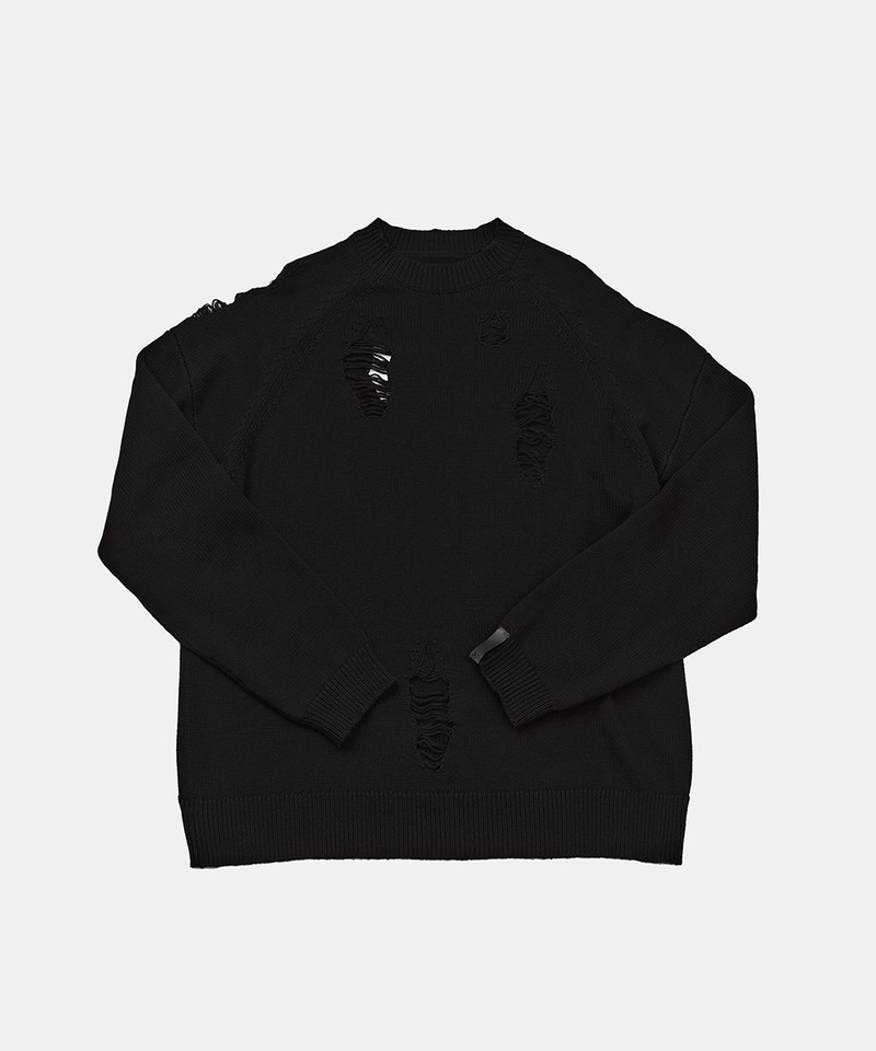 破壞針織毛衣 Distressed Sweater