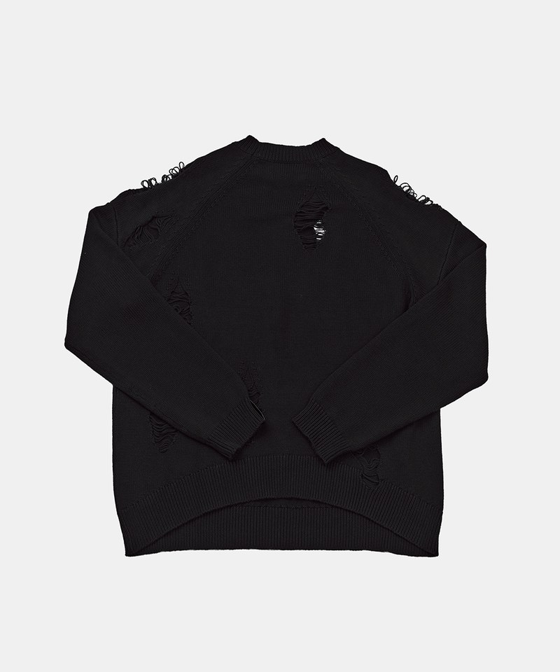 破壞針織毛衣 Distressed Sweater