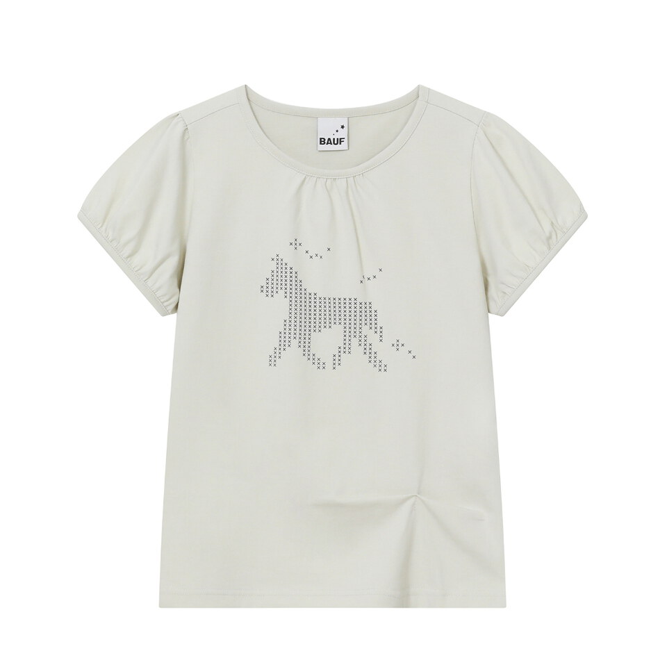 小馬Logo印花上衣 Horse Logo Puff T-Shirt