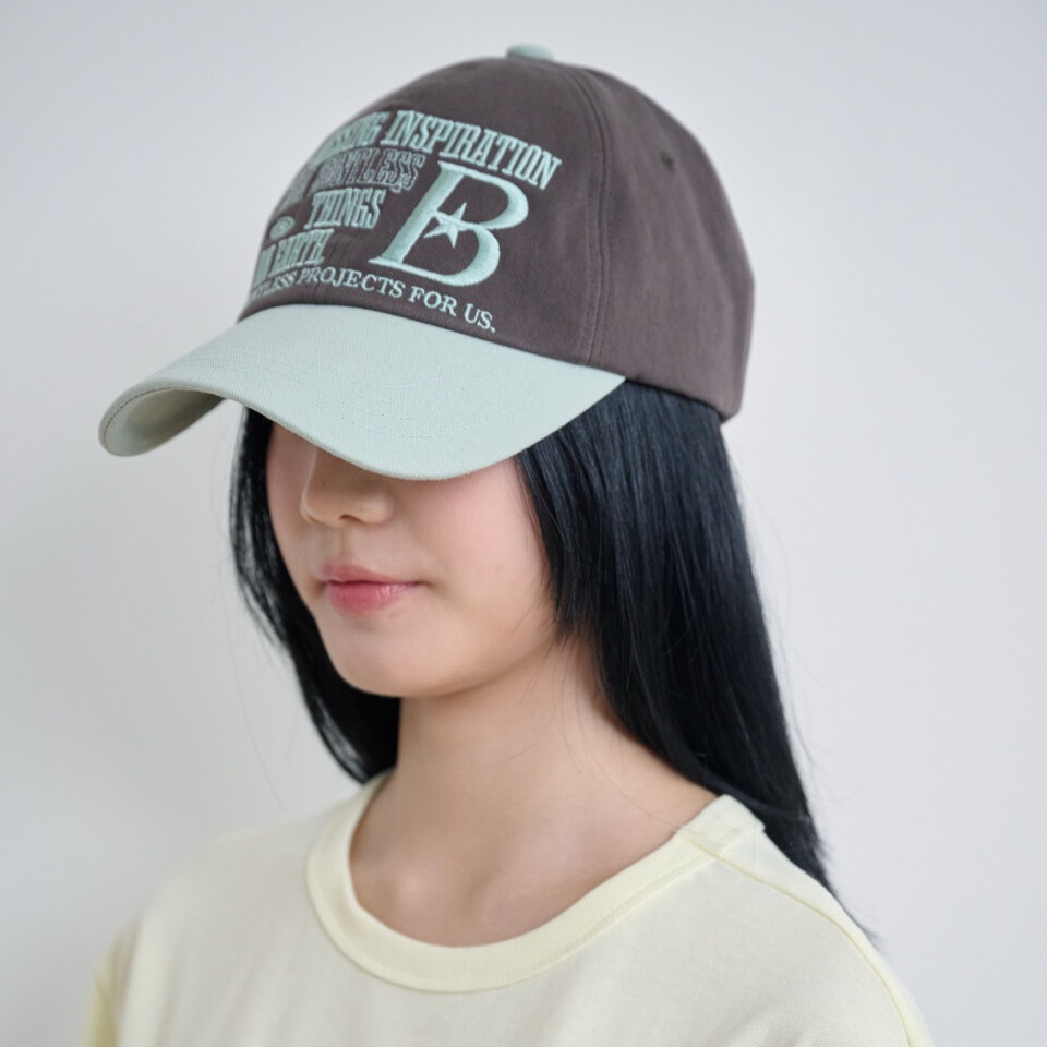 刺繡棒球帽 B Logo Ball Cap