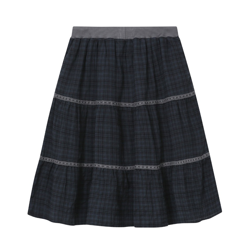 復古格紋裙 Vintage Check Skirt