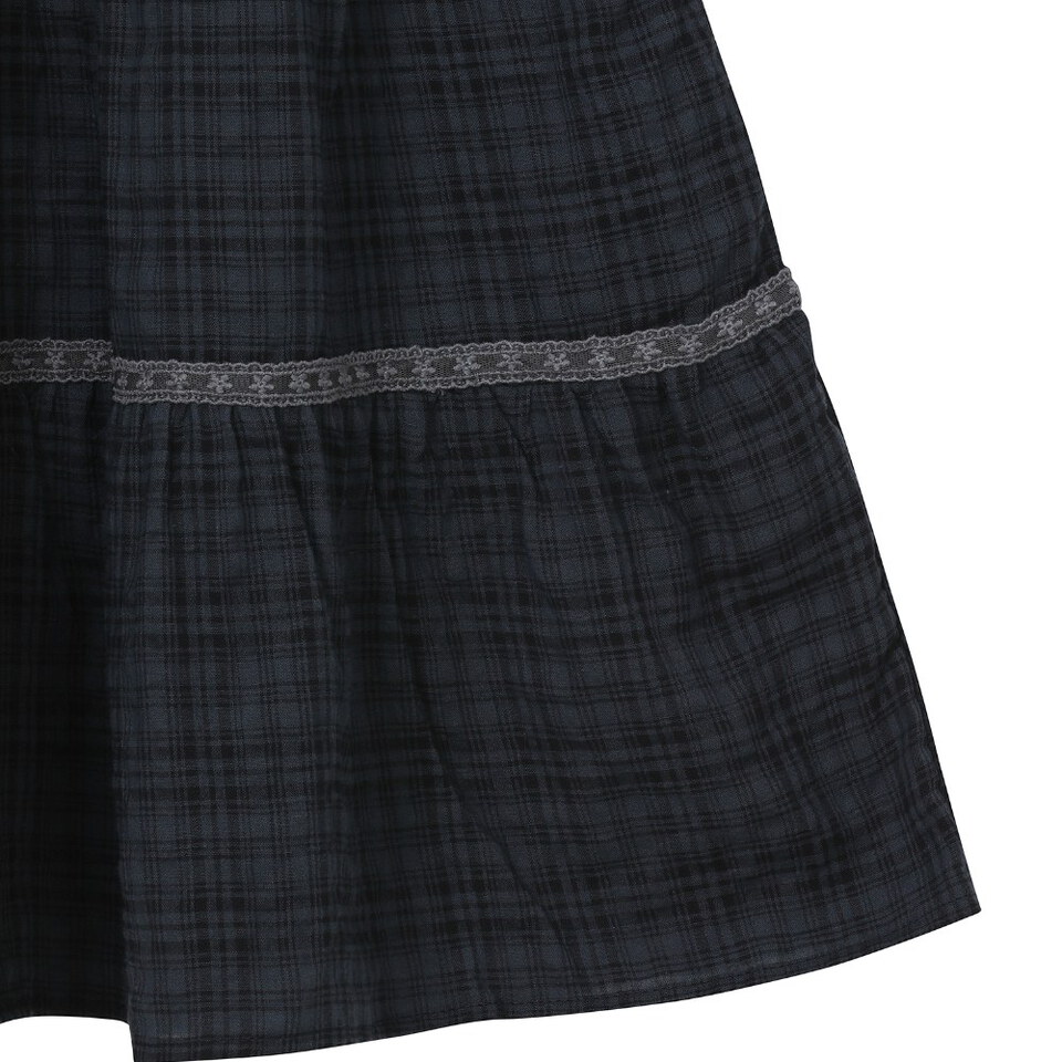復古格紋裙 Vintage Check Skirt