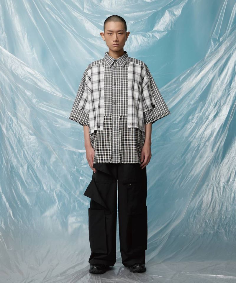 多口袋長褲 Multiple Baggy Pants