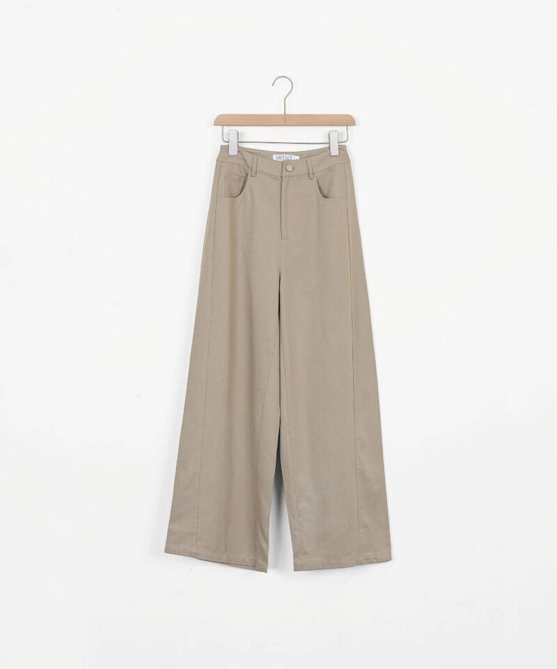 by Bello-天絲闊腿寬褲