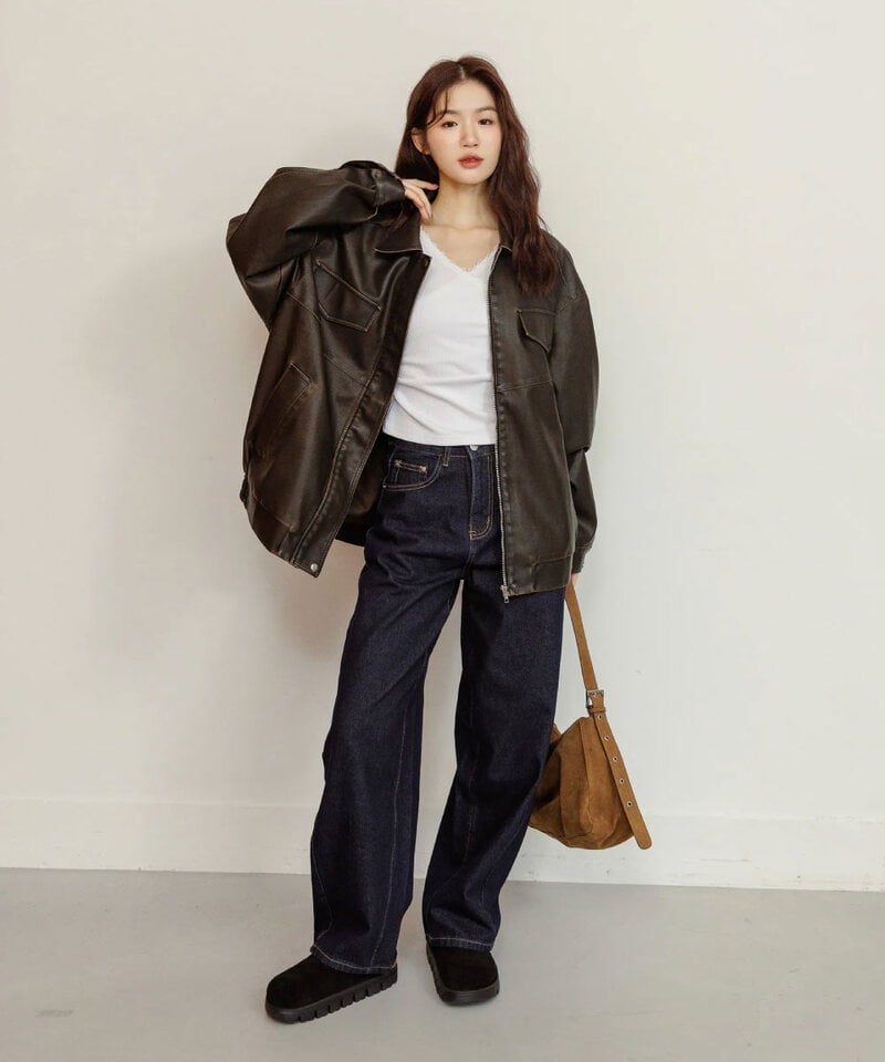 BLO9940-252 by BB-掰掰原色繭型牛仔褲