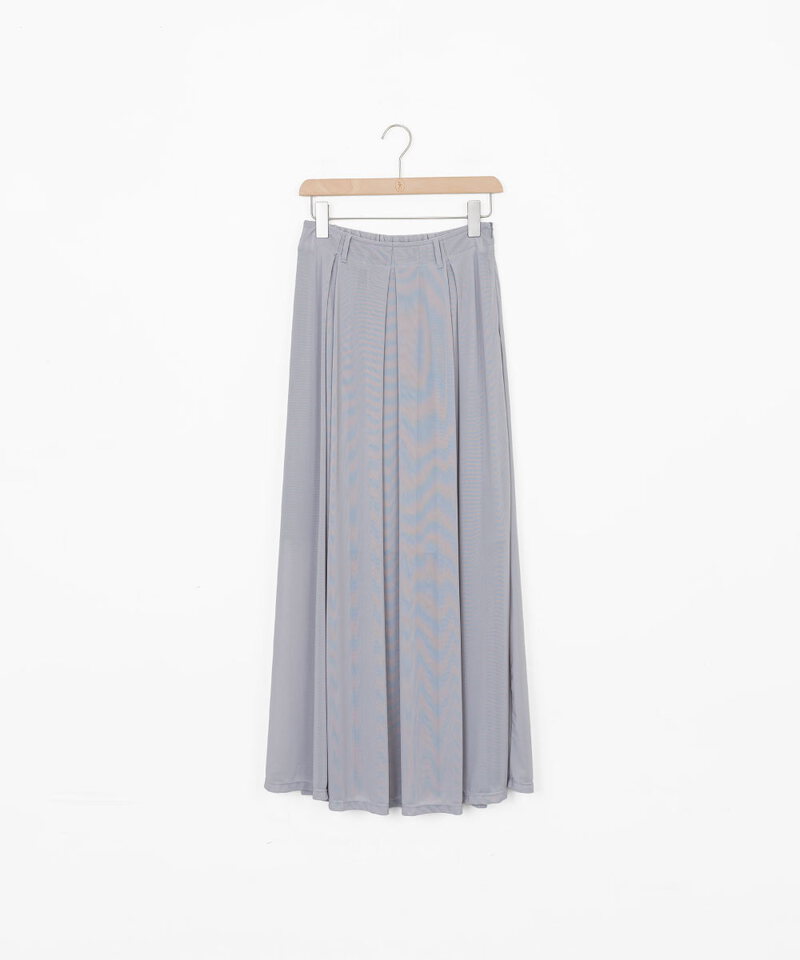 by Bello-輕柔寬百褶長裙