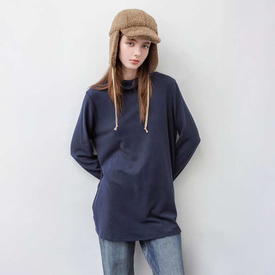 BLO9957-261 by Bello 垂垂領乳霜短洋裝