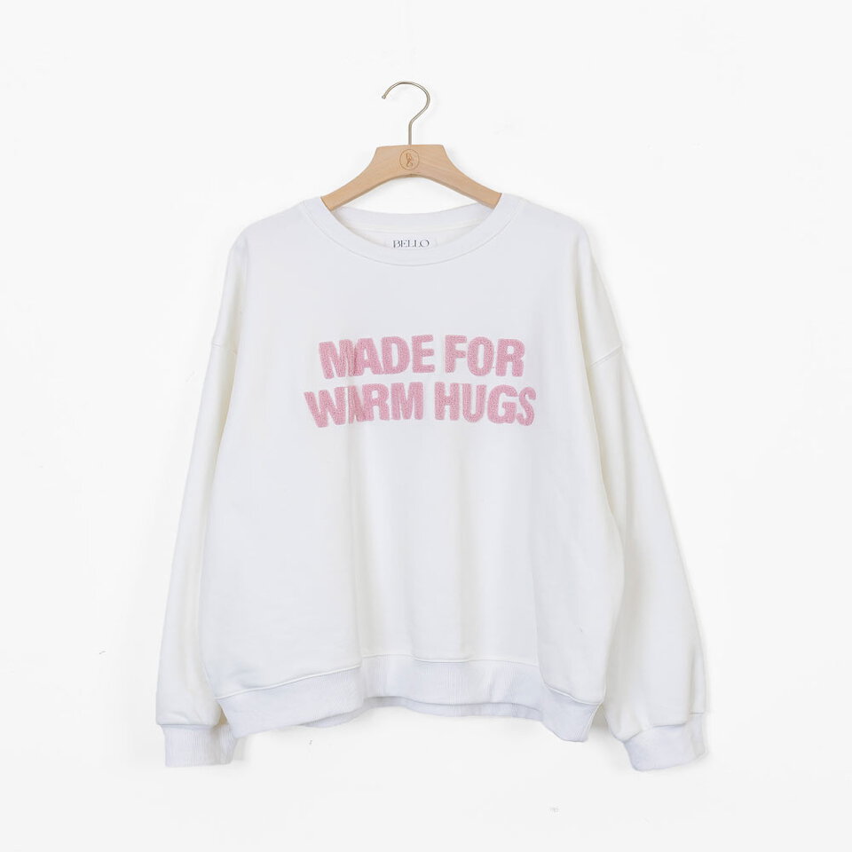 by Bello 毛巾繡抱抱大學TEE