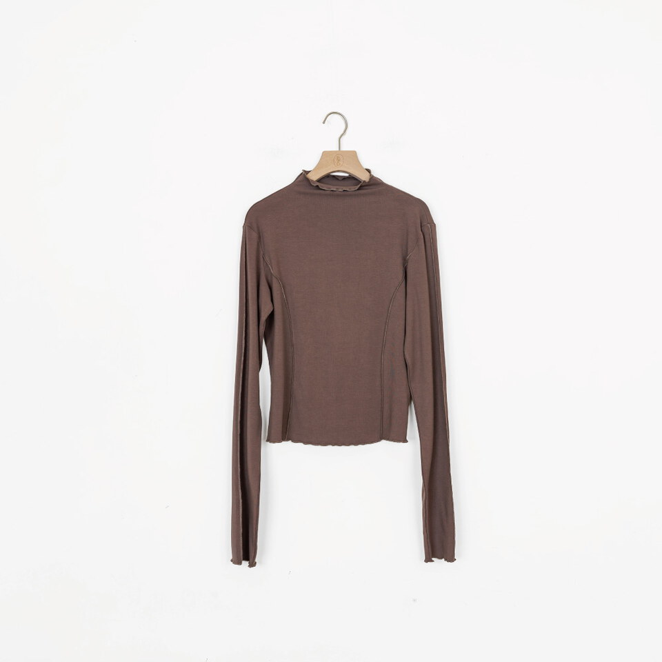 車線木耳邊內搭衣