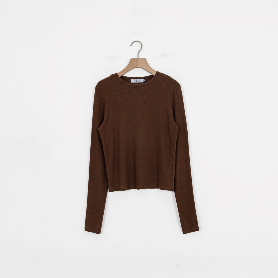 by Bello-親膚合身圓領內搭衣