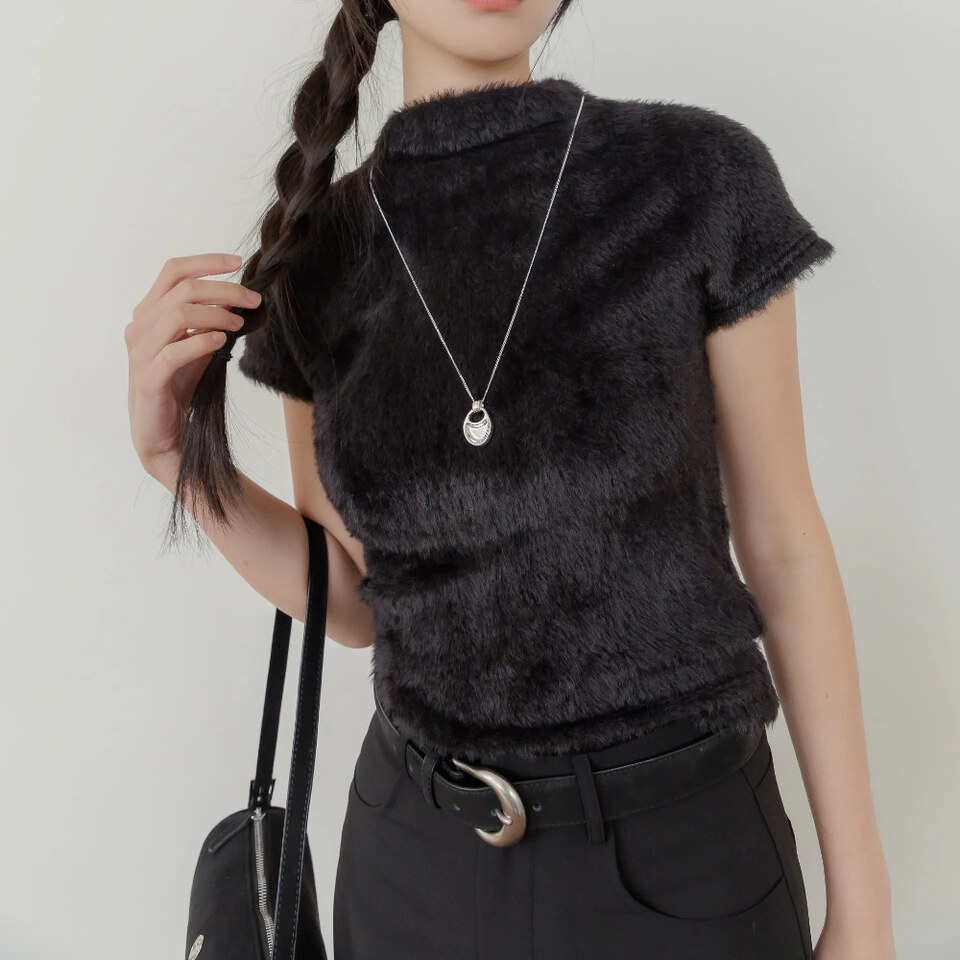 BLO9988-261 by Bello-Q毛小立領短袖