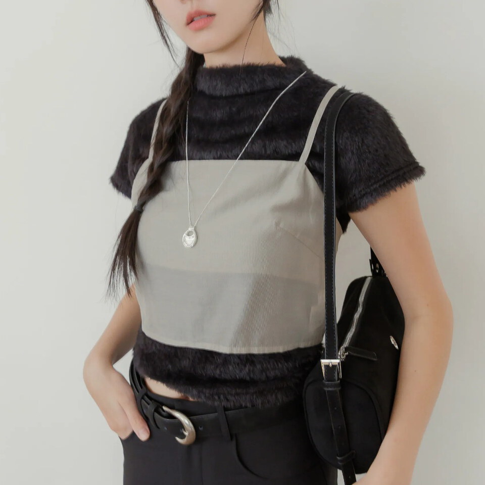 BLO9988-261 by Bello-Q毛小立領短袖