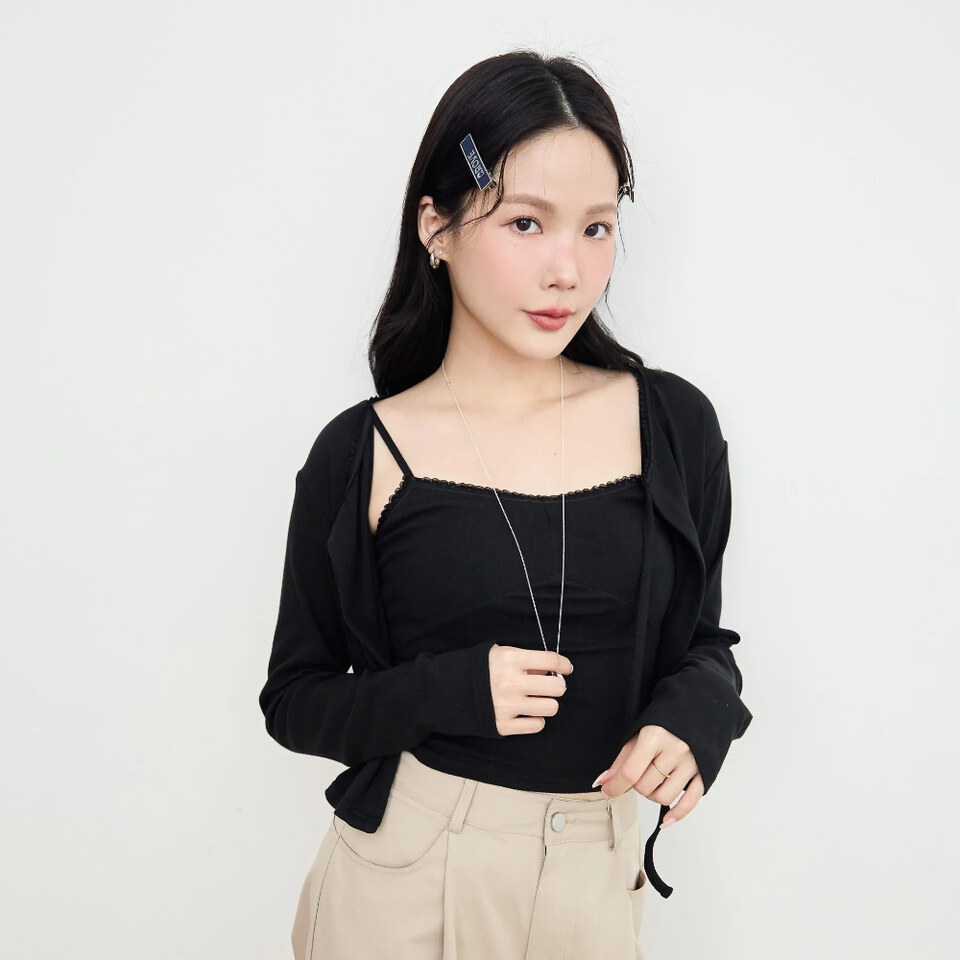 BLO9993-261 by Bello-小花邊BRATOP SET 外套