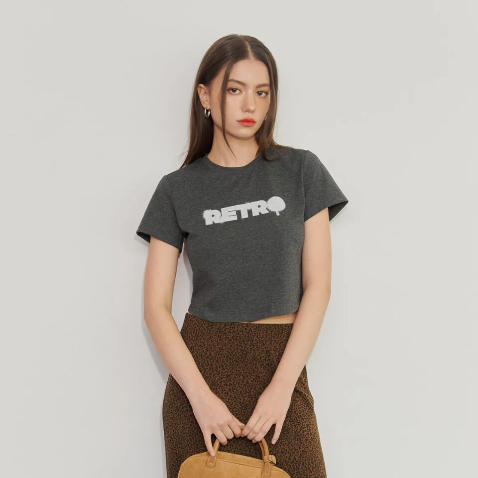 BLO9998-261 By BB-街頭噴漆字母TEE