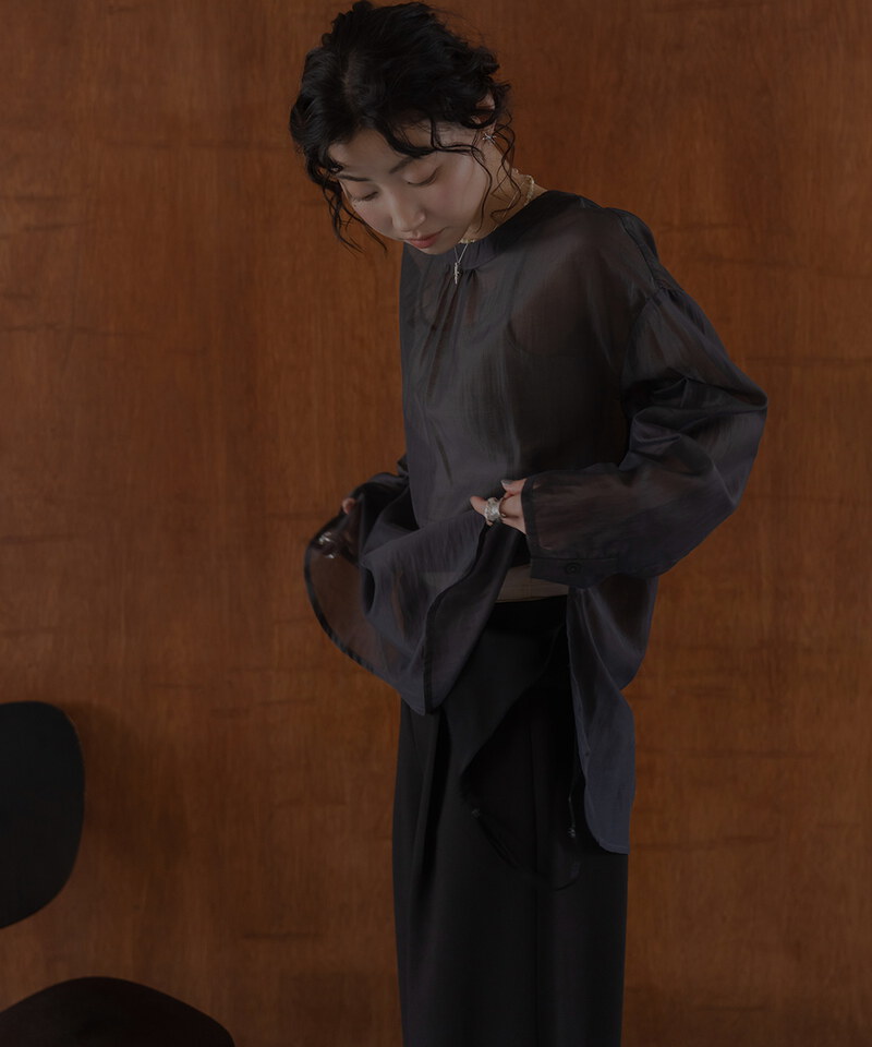 微光晴空長版上衣