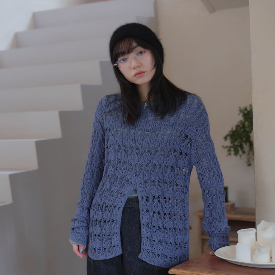 BRD0004-252 空隙針織衫