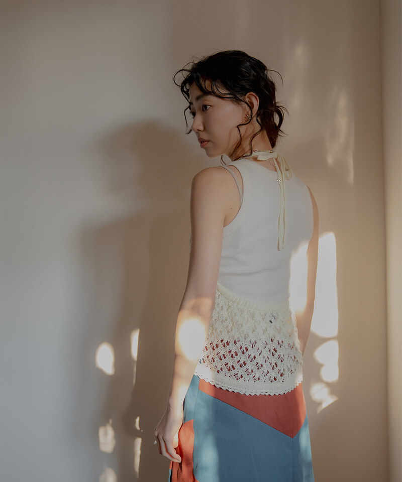 心心相印繞脖背心