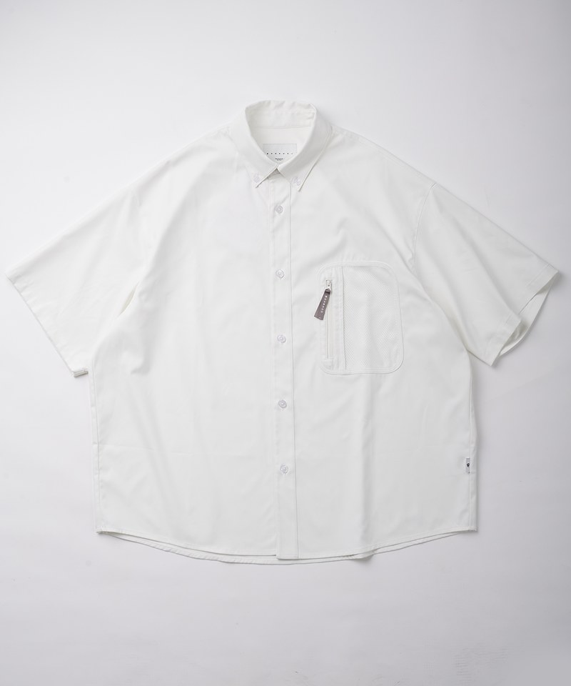 703-素色抗皺短袖襯衫