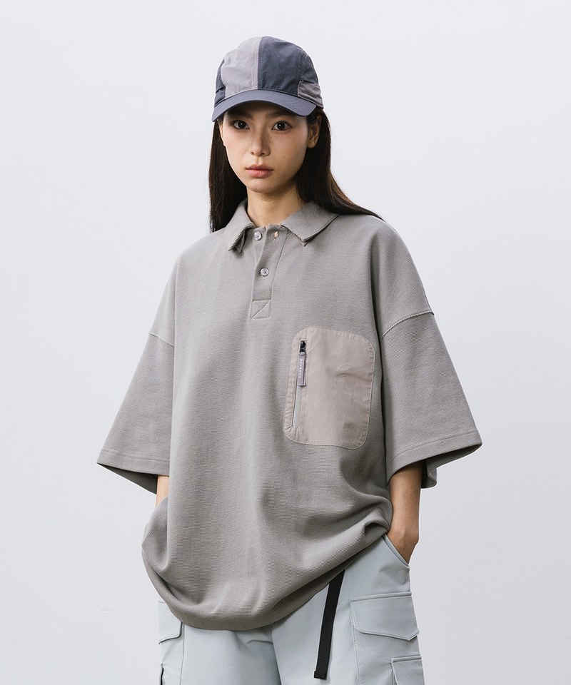697-戶外華夫格POLO衫