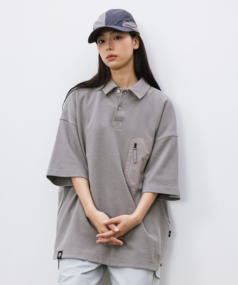 697-戶外華夫格POLO衫