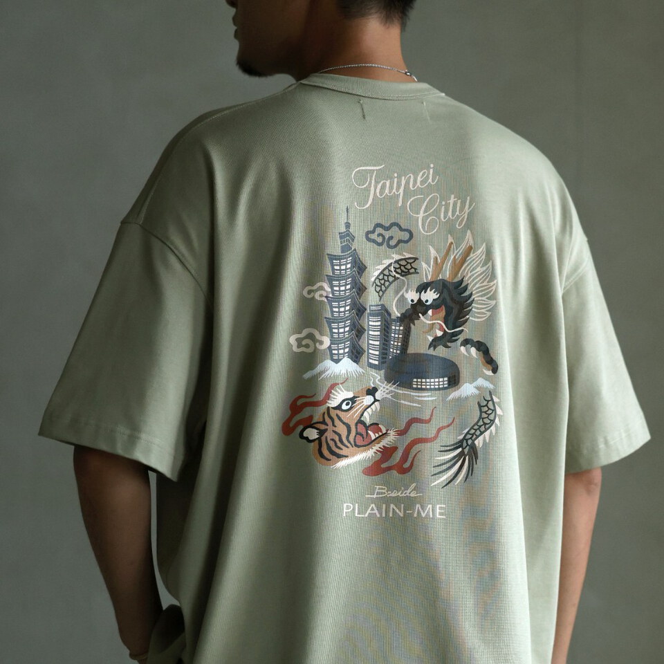 BSD0101-262 B-Side x plain-me 聯名短袖圖Tee