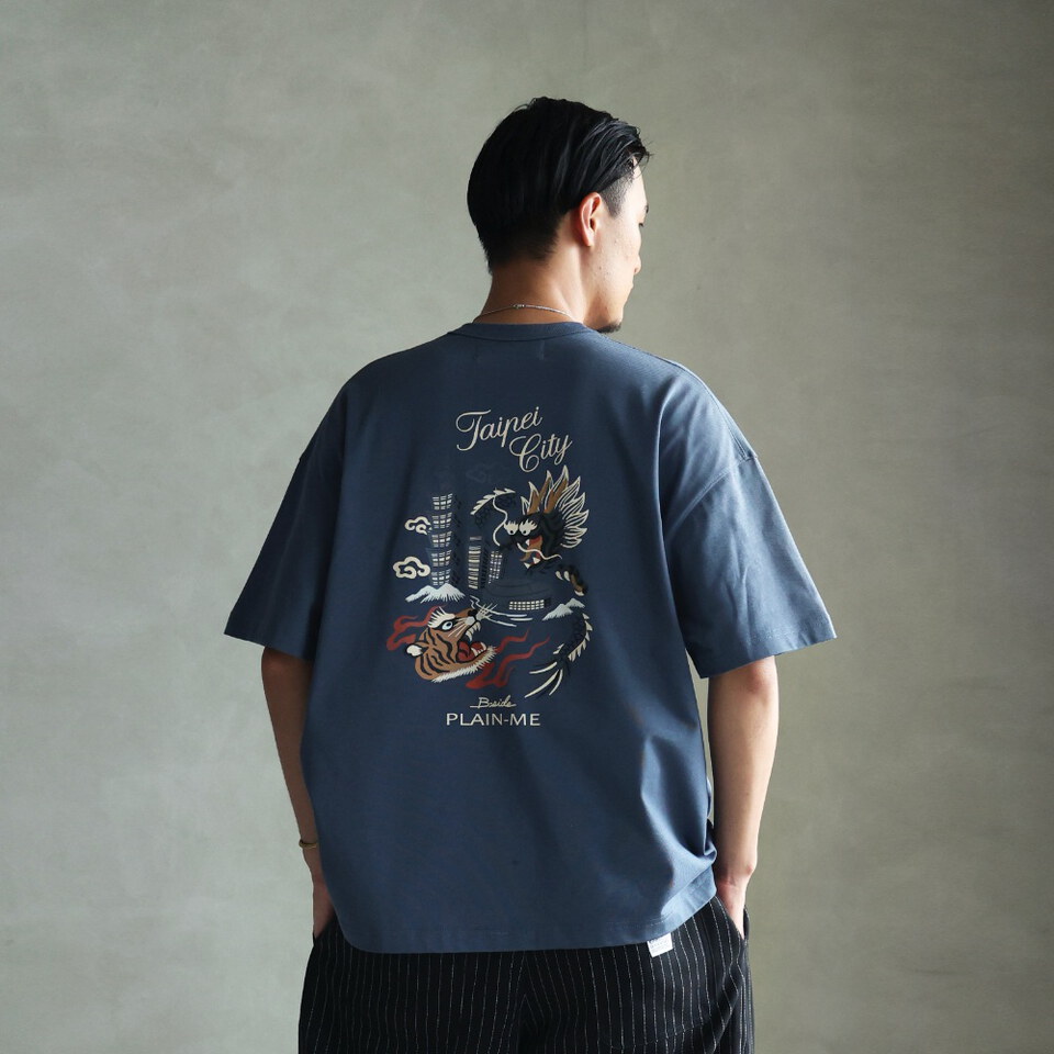 BSD0101-262 B-Side x plain-me 聯名短袖圖Tee
