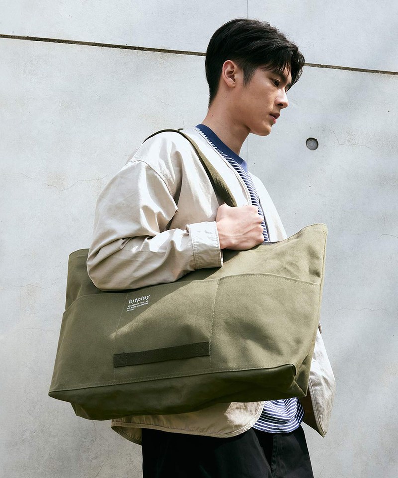 BTP9956-241 防潑水行旅托特包 帆布版 Weekender Canvas Tote