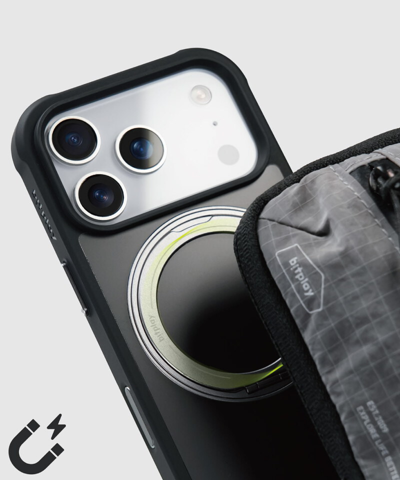 防摔磁吸立架殼 for iphone