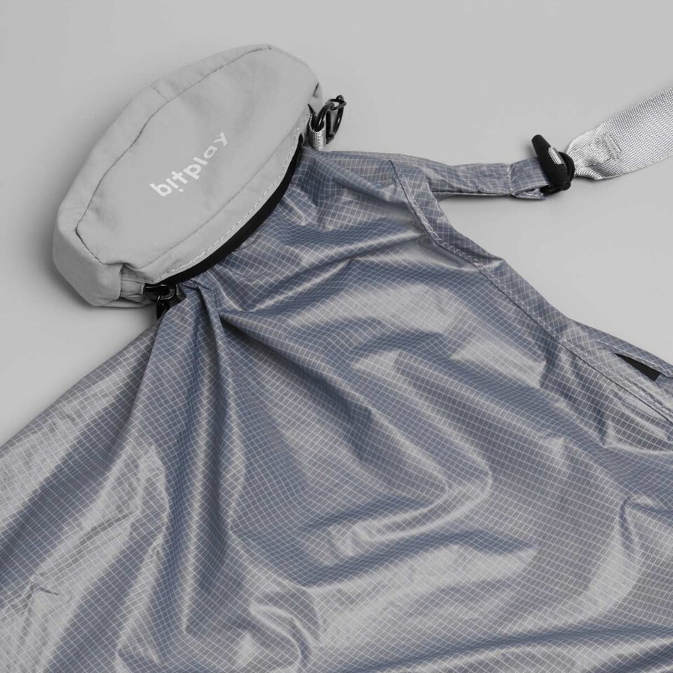自收納斜背購物袋 Foldable Crossbody Shopping Bag