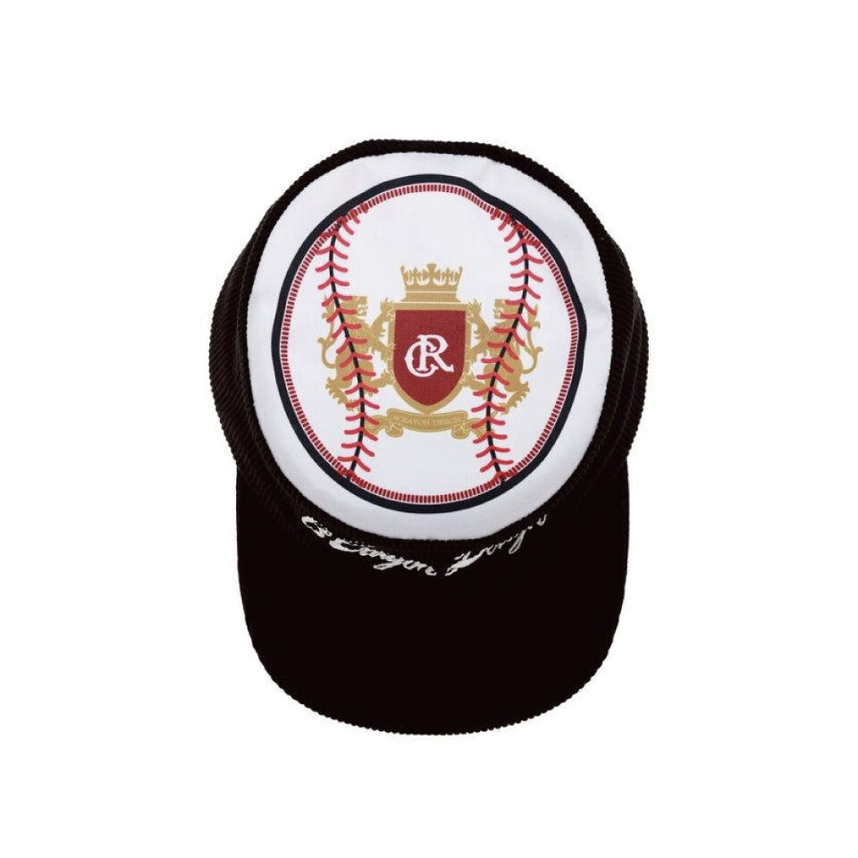 CAO2306-261 燈芯絨藥盒帽 Corduroy Patchwork Pillbox Cap 燈芯絨