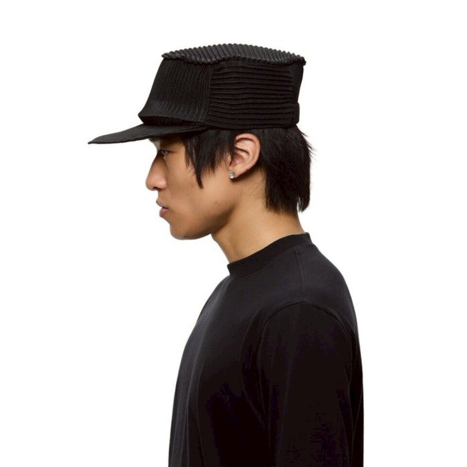 Pleated Retro Cap 打褶平頂帽