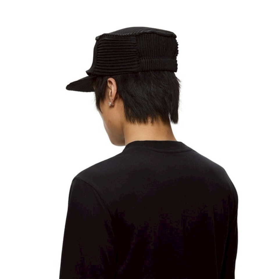 Pleated Retro Cap 打褶平頂帽