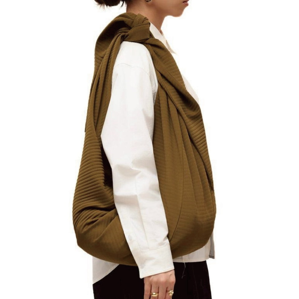 CAO3001-261 可調式流浪包 Pleated Multi Function Hobo Bag