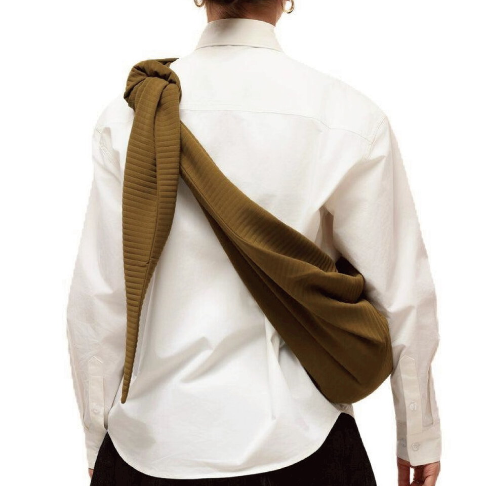 CAO3001-261 可調式流浪包 Pleated Multi Function Hobo Bag